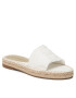 Tommy Hilfiger Espadrile Flat Sandal FW0FW07103 Écru - Pled.ro