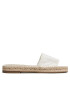 Tommy Hilfiger Espadrile Flat Sandal FW0FW07103 Écru - Pled.ro