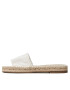 Tommy Hilfiger Espadrile Flat Sandal FW0FW07103 Écru - Pled.ro