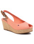 Tommy Hilfiger Espadrile Iconic Elba Sling Back Wedge FW0FW04788 Portocaliu - Pled.ro