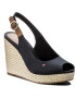 Tommy Hilfiger Espadrile Iconic Elena Basic Sling Back FW0FW02787 Bleumarin - Pled.ro