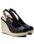 Tommy Hilfiger Espadrile Iconic Elena Basic Sling Back FW0FW02787 Bleumarin - Pled.ro