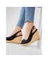 Tommy Hilfiger Espadrile Iconic Elena Sling Back Wedge FW0FW04789 Negru - Pled.ro