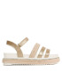 Tommy Hilfiger Espadrile Platform Velcro Sandal T3A2-32761-0568 M Auriu - Pled.ro