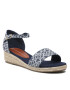 Tommy Hilfiger Espadrile Rope Wedge Sandal Denim T3A7-32776-0048 S Albastru - Pled.ro