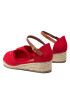 Tommy Hilfiger Espadrile Rope Wedge Sandal T3A7-32185-0048 M Roșu - Pled.ro