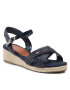 Tommy Hilfiger Espadrile Rope Wedge Sandal T3A7-32186-1380 M Bleumarin - Pled.ro