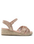 Tommy Hilfiger Espadrile Rope Wedge Sandal T3A7-32186-1380 M Roz - Pled.ro