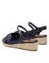 Tommy Hilfiger Espadrile Rope Wedge Sandal T3A7-32186-1380 S Bleumarin - Pled.ro