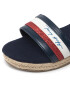 Tommy Hilfiger Espadrile Rope Wedge Sandal T3A7-32188-1379 Bleumarin - Pled.ro