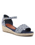 Tommy Hilfiger Espadrile Rope Wedge Sandal T3A7-32776-0048 M Bleumarin - Pled.ro