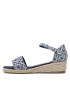 Tommy Hilfiger Espadrile Rope Wedge Sandal T3A7-32776-0048 M Bleumarin - Pled.ro