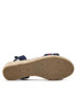 Tommy Hilfiger Espadrile Rope Wedge Sandal T3A7-32777-0048 M Bleumarin - Pled.ro