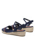 Tommy Hilfiger Espadrile Rope Wedge Sandal T3A7-32777-0048 S Bleumarin - Pled.ro