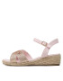 Tommy Hilfiger Espadrile Rope Wedge T3A7-32775-1596363 M Roz - Pled.ro