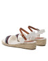 Tommy Hilfiger Espadrile Rope Wedge T3A7-32777-0048X100 M Alb - Pled.ro