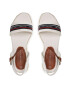 Tommy Hilfiger Espadrile Rope Wedge T3A7-32777-0048X100 S Alb - Pled.ro