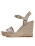 Tommy Hilfiger Espadrile Seasonal Webbing Wedge FW0FW07088 Bej - Pled.ro