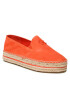 Tommy Hilfiger Espadrile Th Suede Flatform Espadrille FW0FW07069 Portocaliu - Pled.ro