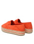 Tommy Hilfiger Espadrile Th Suede Flatform Espadrille FW0FW07069 Portocaliu - Pled.ro