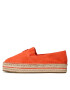 Tommy Hilfiger Espadrile Th Suede Flatform Espadrille FW0FW07069 Portocaliu - Pled.ro