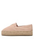 Tommy Hilfiger Espadrile Th Suede Flatform Espadrille FW0FW07069 Roz - Pled.ro