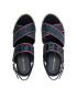 Tommy Hilfiger Espadrile Webbing High Wedge Sandal FW0FW06355 Bleumarin - Pled.ro