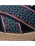 Tommy Hilfiger Espadrile Webbing High Wedge Sandal FW0FW06355 Bleumarin - Pled.ro