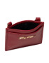 Tommy Hilfiger Etui pentru carduri Essential Leather Cc Holder AW0AW10536 Roșu - Pled.ro