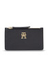 Tommy Hilfiger Etui pentru carduri Hilfiger Staple Cc Holder Zip AW0AW15267 Negru - Pled.ro