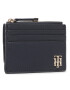 Tommy Hilfiger Etui pentru carduri Saffiano Cc Holder AW0AW08508 Bleumarin - Pled.ro