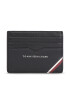 Tommy Hilfiger Etui pentru carduri Th Central Cc Holder AM0AM11583 Negru - Pled.ro