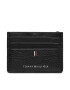 Tommy Hilfiger Etui pentru carduri Th Central Cc Holder AM0AM11858 Negru - Pled.ro