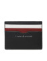 Tommy Hilfiger Etui pentru carduri Th Central Smooth Cc Holder AM0AM11753 Bleumarin - Pled.ro