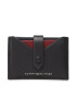 Tommy Hilfiger Etui pentru carduri Th Central Smooth Retractable Cc AM0AM11752 Bleumarin - Pled.ro