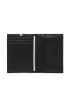 Tommy Hilfiger Etui pentru carduri Th Prem Lea Bifold AM0AM11269 Negru - Pled.ro