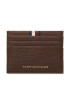 Tommy Hilfiger Etui pentru carduri Th Prem Lea Cc Holder AM0AM11267 Maro - Pled.ro