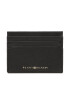 Tommy Hilfiger Etui pentru carduri Th Premium Leather Cc Holder AM0AM10987 Negru - Pled.ro