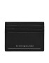 Tommy Hilfiger Etui pentru carduri Th Saffiano Cc Holder AM0AM11863 Negru - Pled.ro