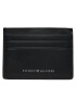 Tommy Hilfiger Etui pentru carduri Th Spw Leather Cc Holder AM0AM11845 Negru - Pled.ro