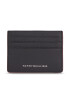 Tommy Hilfiger Etui pentru carduri Th Struc Leather Cc Holder AM0AM11606 Negru - Pled.ro