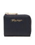 Tommy Hilfiger Etui pentru carduri Tommy Joy Cc Holder With Zip AW0AW12084 Bleumarin - Pled.ro