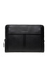 Tommy Hilfiger Etui pentru laptop Business Leather Computer Sleeve AM0AM08121 Negru - Pled.ro