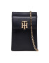 Tommy Hilfiger Etui pentru telefon Th Lock Party Phone Wallet AW0AW11125 Bleumarin - Pled.ro