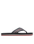 Tommy Hilfiger Flip flop Comfort Corporate Beach Sandal FM0FM04616 Bleumarin - Pled.ro