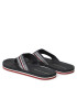 Tommy Hilfiger Flip flop Comfort Corporate Beach Sandal FM0FM04616 Bleumarin - Pled.ro