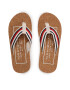 Tommy Hilfiger Flip flop Cork Beach Sandal FM0FM04475 Bej - Pled.ro