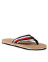 Tommy Hilfiger Flip flop Cork Beach Sandal FM0FM04475 Colorat - Pled.ro