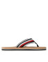 Tommy Hilfiger Flip flop Cork Beach Sandal FM0FM04475 Colorat - Pled.ro