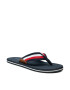 Tommy Hilfiger Flip flop Corporate Hilfiger Beach Sandal FM0FM03380 Bleumarin - Pled.ro